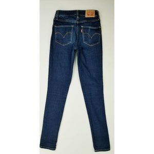 Levi's 24X30 Women's 721 High Rise Skinny Blue Denim Jeans